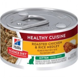 Kitten /Chaton Roasted Chicken & Rice Medley 79.37 gms