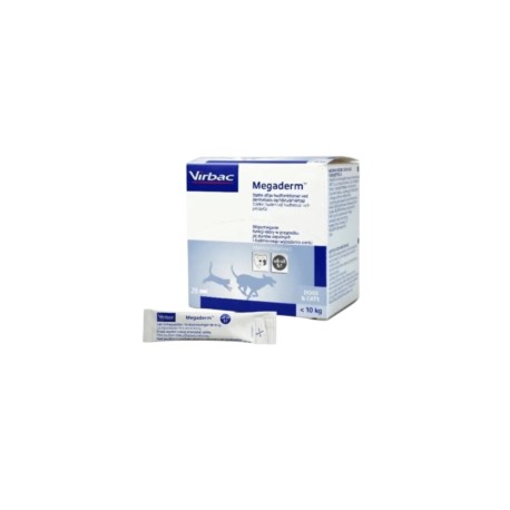 Megaderm (Acidos Grasos Esenciales w6 & w3 Vit E) | Virbac, sobre de 4ml