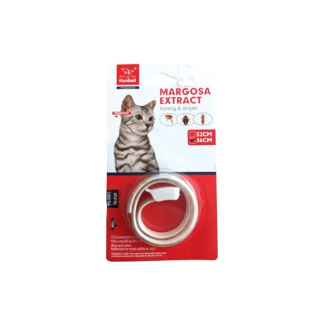 Nunbell Collar antipulgas para gato 36cm