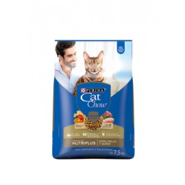 Purina Cat chow atún, pollo y queso  7.5kg