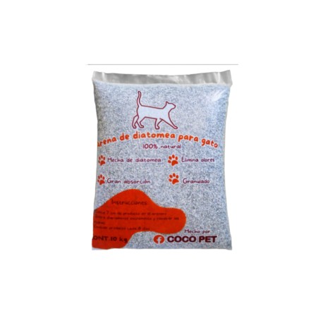 Arena de Diatomea Coco Pet 10kg