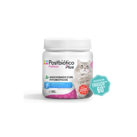 Posbiótico Felinos Plus | Nutraceuticals Vet -Lab 60gr
